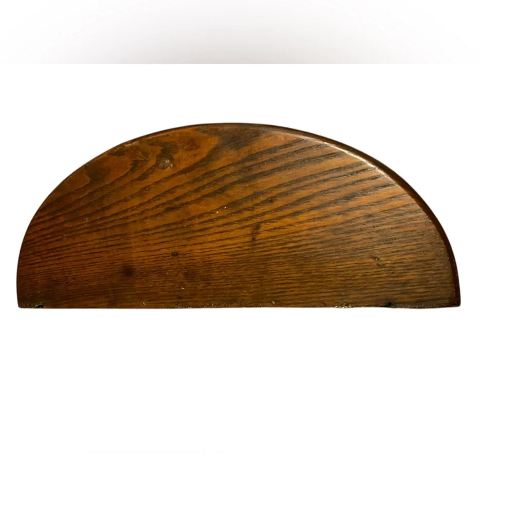 Vintage Large Carved Wooden Wall Shelf Home Decor Shelve Wall Midcentury FIRM$